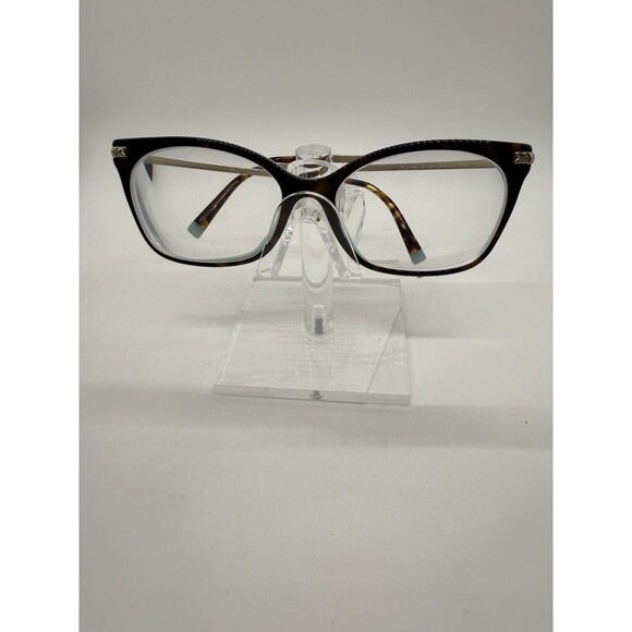 Tiffany & Co. Reading Glasses TF 2194 8134 54-16 Black Blue & Gold Frame & Case - Picture 2 of 15